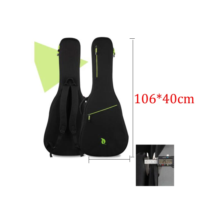 High Quality Oxford Electric Guitar Bag for Classic Folk 25mm Thickened Sponge Acoustic Guitar Case Electric Guitar Accessories