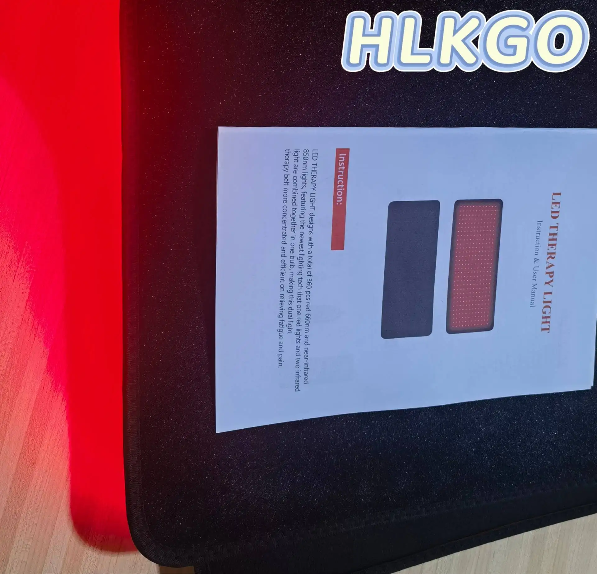 

Red Light Therapy Mat 360pcs LED Heating Pad for Safe & Hygienic Pain Management in Back, Waist, Shoulder and Joint Muscles