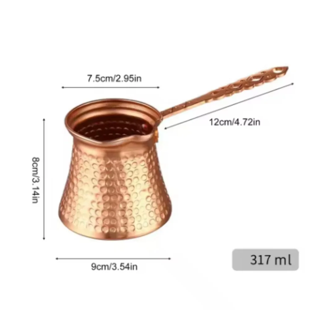 Flame Effect Cocktail Cup 330ml Copper Plated Aluminum Alloy Bar Glass for Fire Drinks with Thickened Hollow Handle