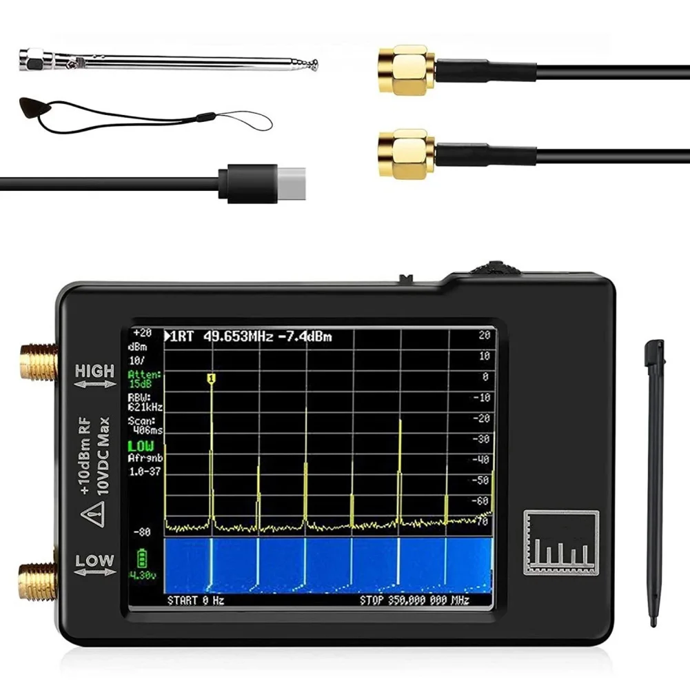 

Signal Analyzer Frequency Analyzer Automatic Optimization Input Frequency Range Power Level Calibration 2.8 Inches
