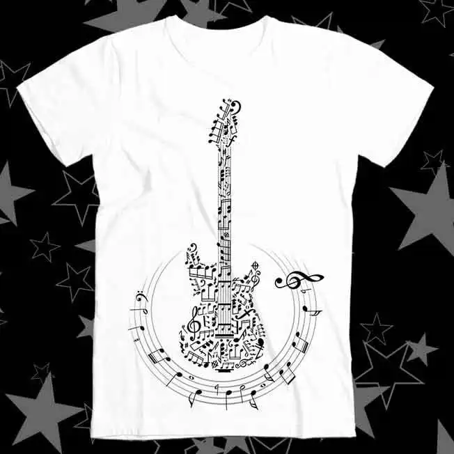 Guitar Notes Electric Guitarist Player Rock Best Seller Top T Shirt 229