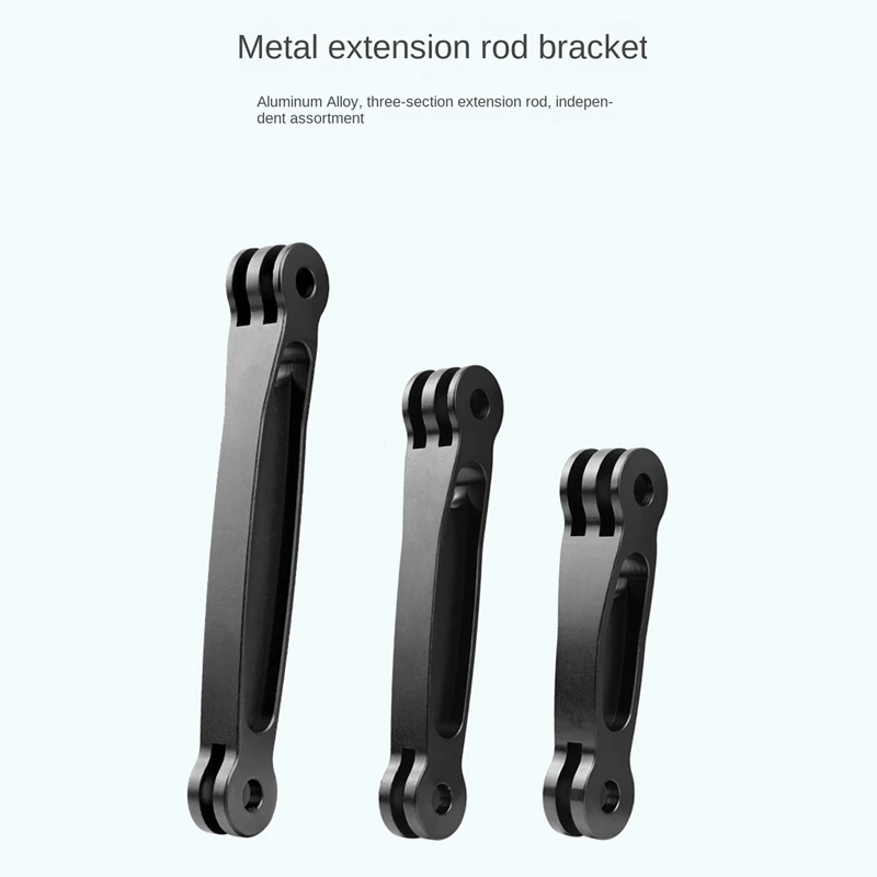 Suporte de poste de extensão MAX 3 em 1 preto para suporte de extensão de câmera Gopro11/10 DJI