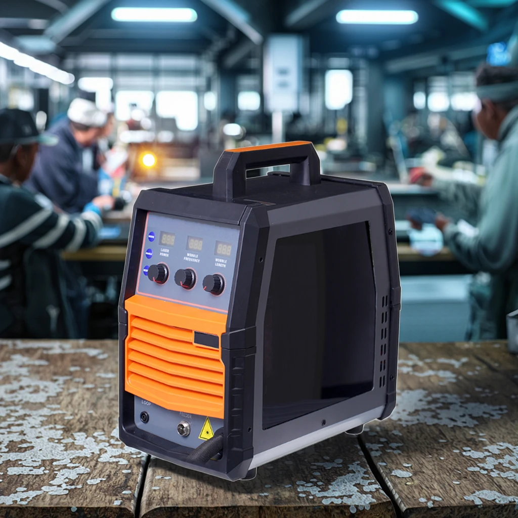 

New Hot Selling 3-in-1 AI Mini Air-Cooled Fiber Laser Welding Machine with LCD Display