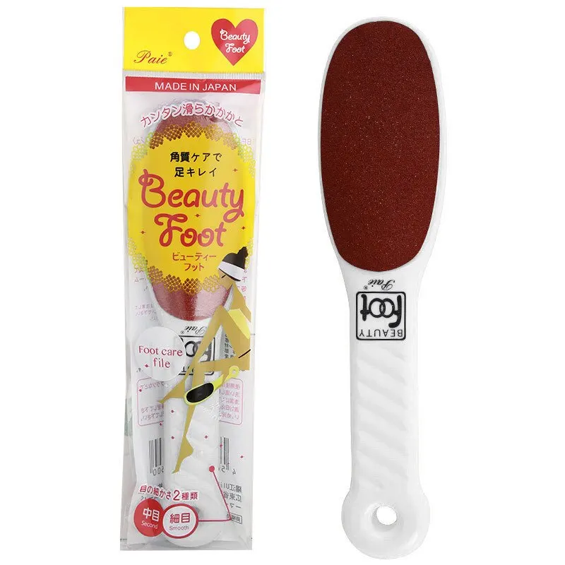 Double Sided Sanding And Rubbing Foot Board Remove Dead Skin Calluses Keratin Brush Heel Scrape Polish Foots-Grinding-Board File image 3