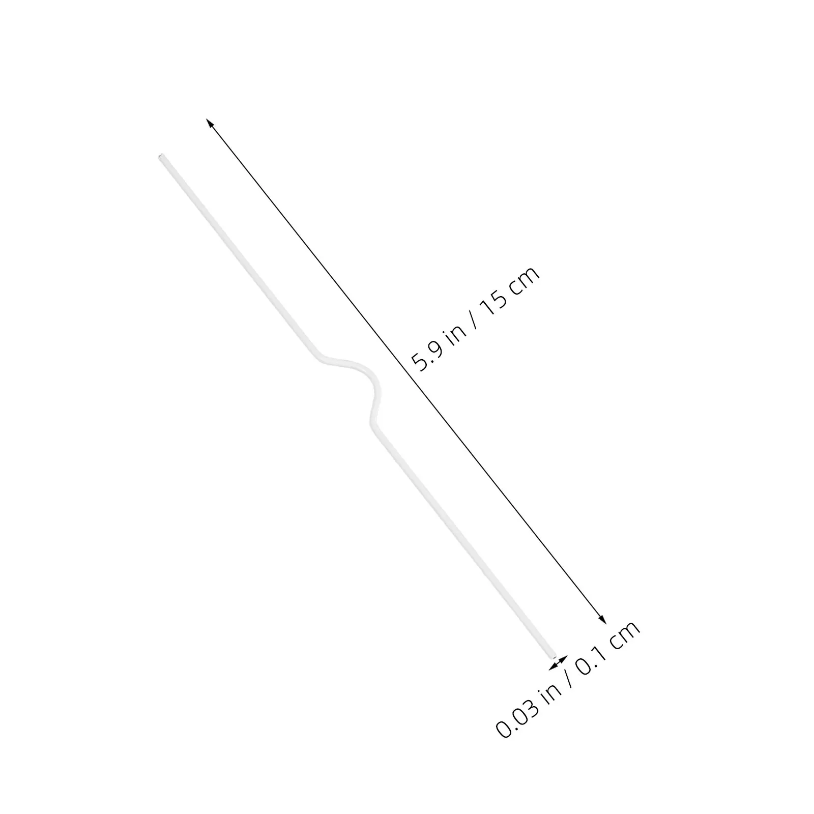 100 Pezzi Ganci ad Anello per Calendario da Parete, Clip in Filo di Ferro per Poster, Piccoli Appendiabiti Riutilizzabili per Calendario da Parete