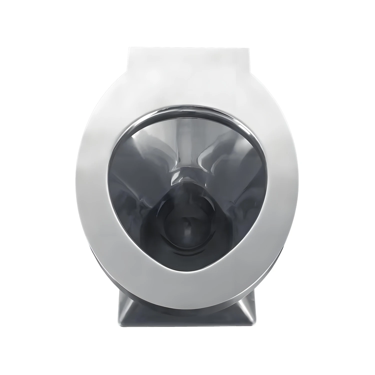 

RV Toilet 304 Stainless Steel Portable All-in-One Horizontal Vertical Discharge for Marine Camper Caravan