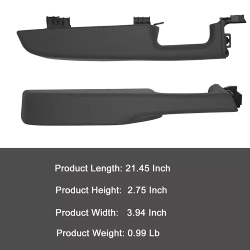 A85E-1 Pair Door Armrest Handle Replacement 12472876 88981574 For Chevy Suburban Tahoe 1999-2006