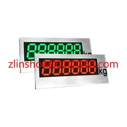 CX-3-inch Series Remote Display Red LED Weighing Indicator Stainless Steel Display For Instrument Parts Accessories Scale