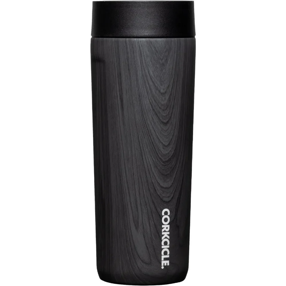 Commuter Cup Travel Mug with 360° Sip Lid Burnt Wood 17 oz Insulated with Lid Keeps Beverages Cold 18 Hours Hot 5 Hours