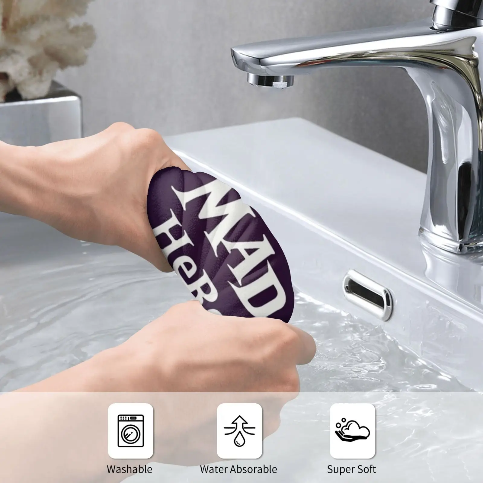 We're All Mad Here Custom Towel Bath Towel Netflix Chill Movies Red Orange Yellow Green Blue Purple Pink