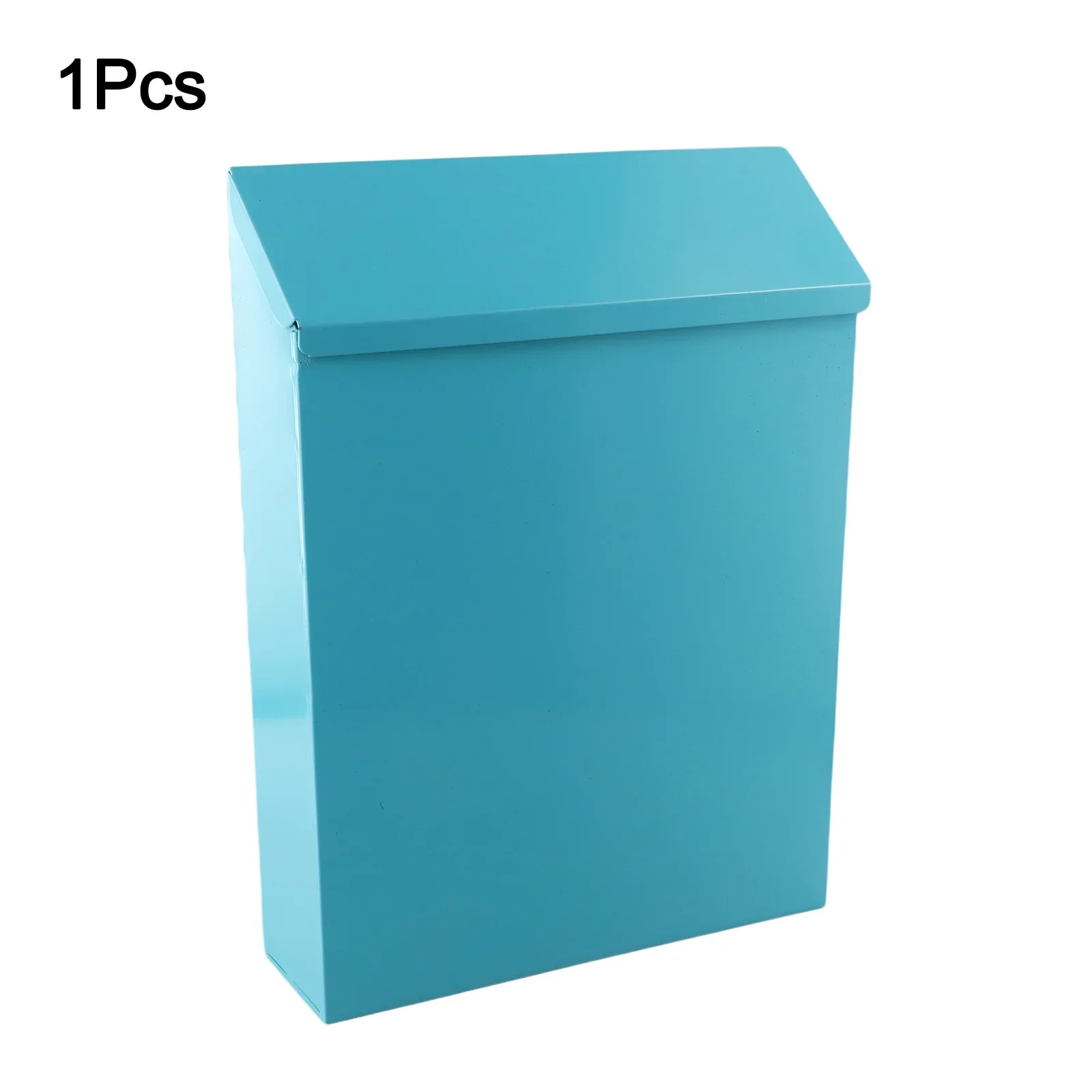 Lockable Wall Mailbox with Two Keys Featuring Rustic Iron Design Providing Secure Mail Storage and Decorative Wall Mount Option