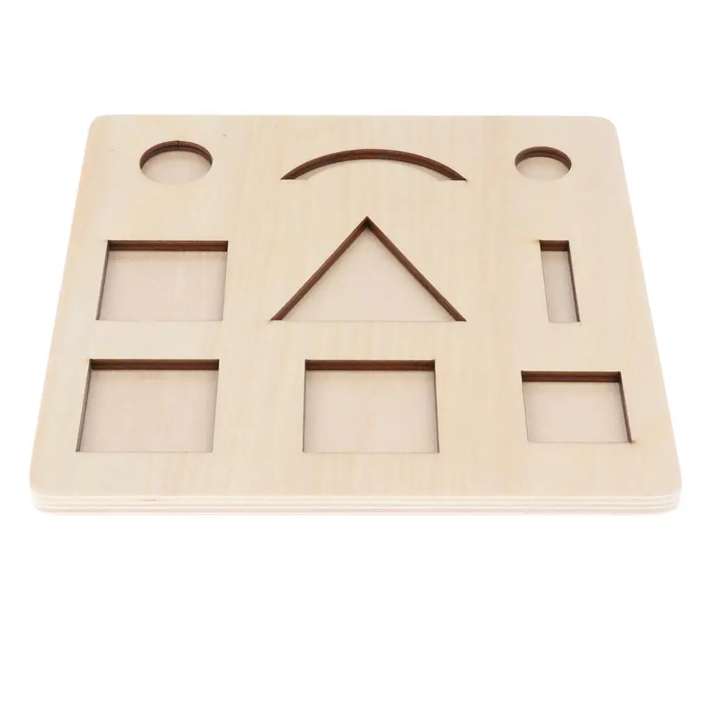Montessori Materials Solid Wooden Grammar Symbols Educational Toy Aids Training Tools for Preschool and Home Classroom