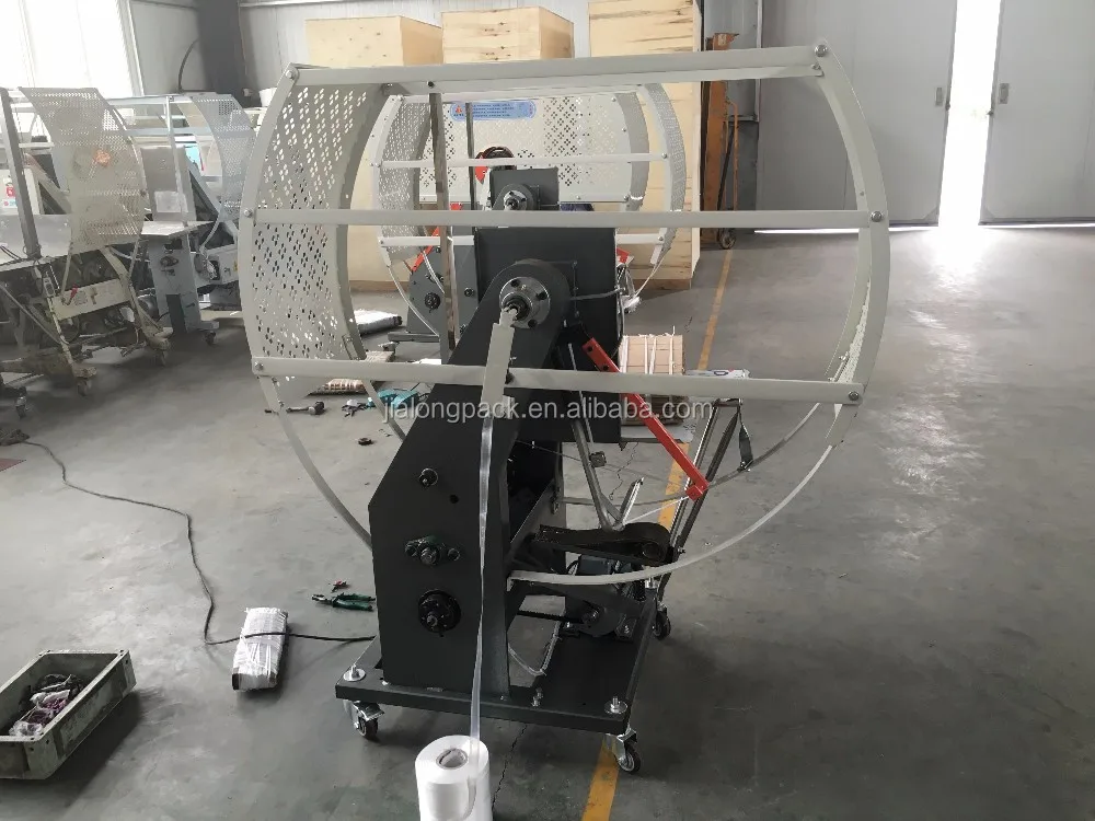 Factory Outlet Type Manual Binding Paper Carton Box Carton Rope Strapping Tying Machine Manual Type Binding Machine