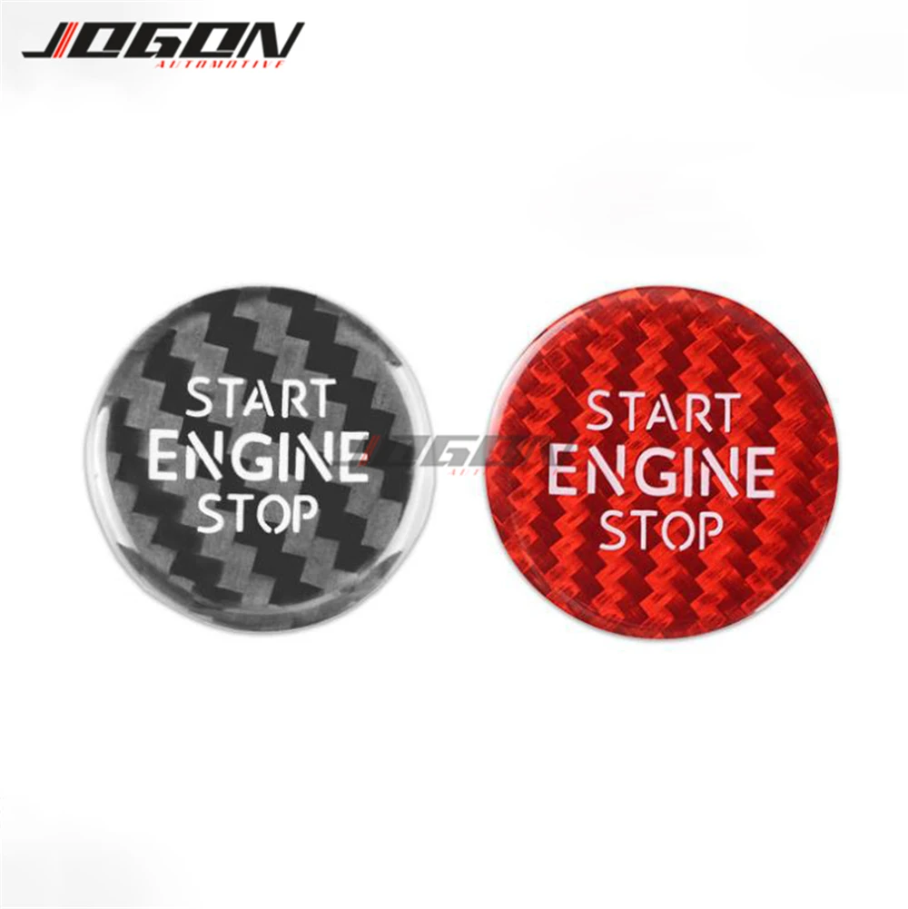 Car Start Engine Stop Button Ring Cover Trim For VW Golf 7 MK7 GTI R Jetta CC Arteon Passat B8 Touareg Altas T-roc Touran Tiguan