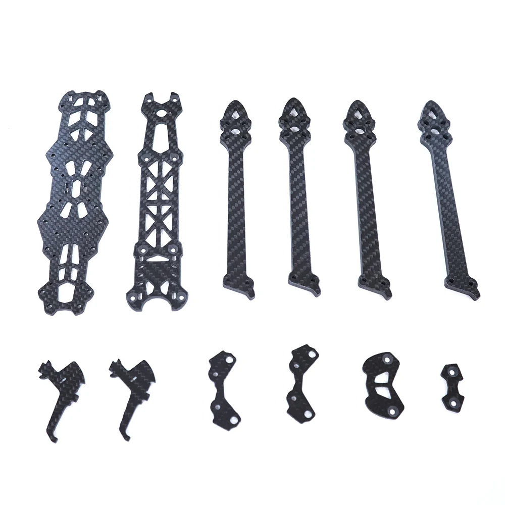 7inch 295mm with 5mm Arm Quadcopter Frame 3K Carbon Fiber 7" 8'' FPV Freestyle RC Racing Fpv Drone Parts