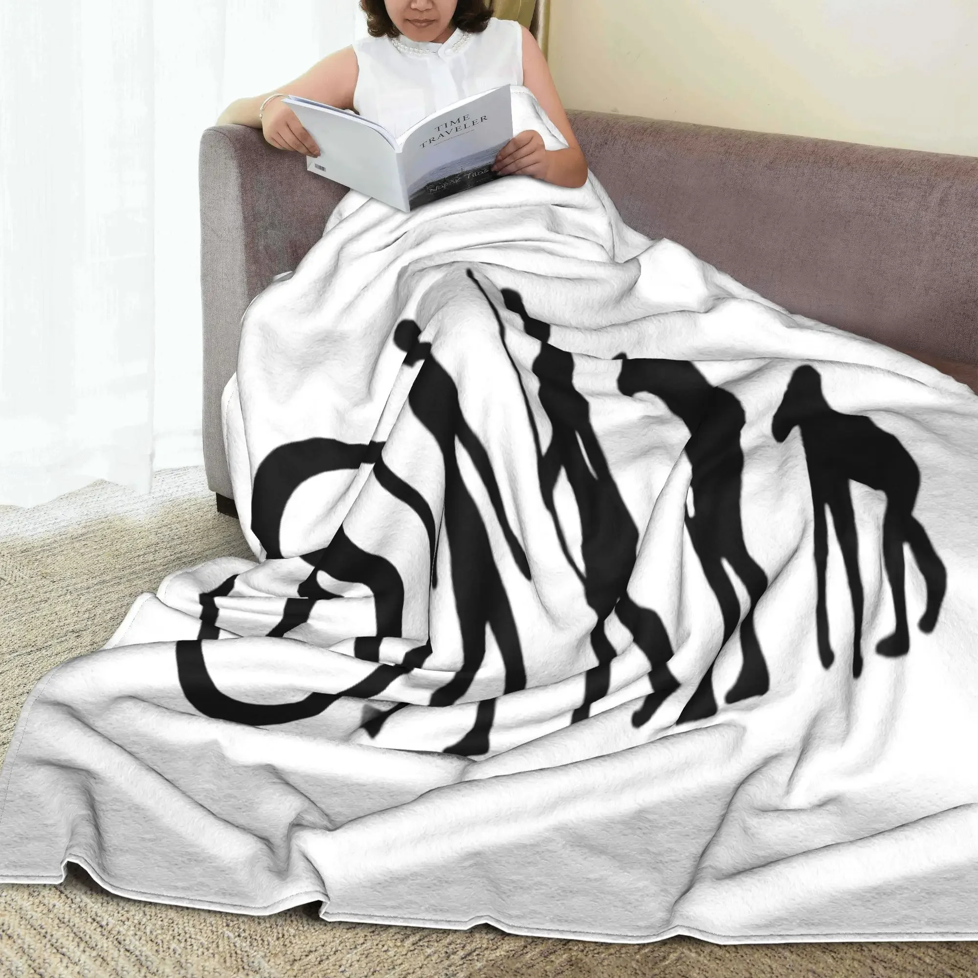 

Aphex Twin Richard D James Music Blanket Portable Flannel Sofa Throw Blanket for Home Bedroom Outdoor Throws Bedspread Quilt