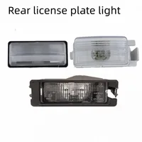 Para NISSAN TIIDA LIVINA ALTIMA SUNNY QASHQAI X-TRAIL MURANO KICKS luz de matrícula trasera reflector Original