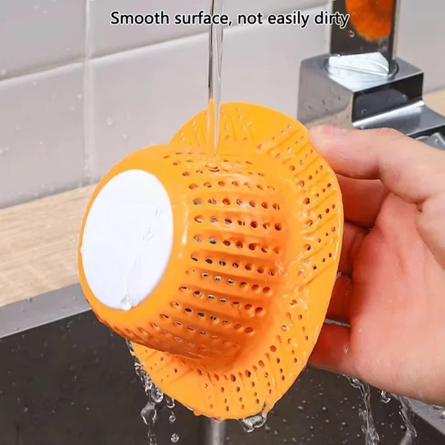 Silicone Floor Drain Insect-proof Anti-odor Shower Floor Drain Sewer Deodorant Prevention Deodorant Bathtub Drain Toilet