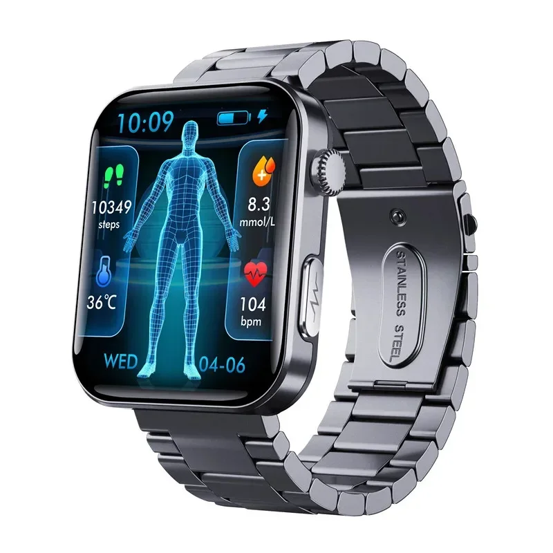 f300-屋外スマートウォッチメンズ-21-インチ大画面-bluetooth-通話スポーツフィットネス-ecg-健康モニタリング-sos-スマートウォッチ