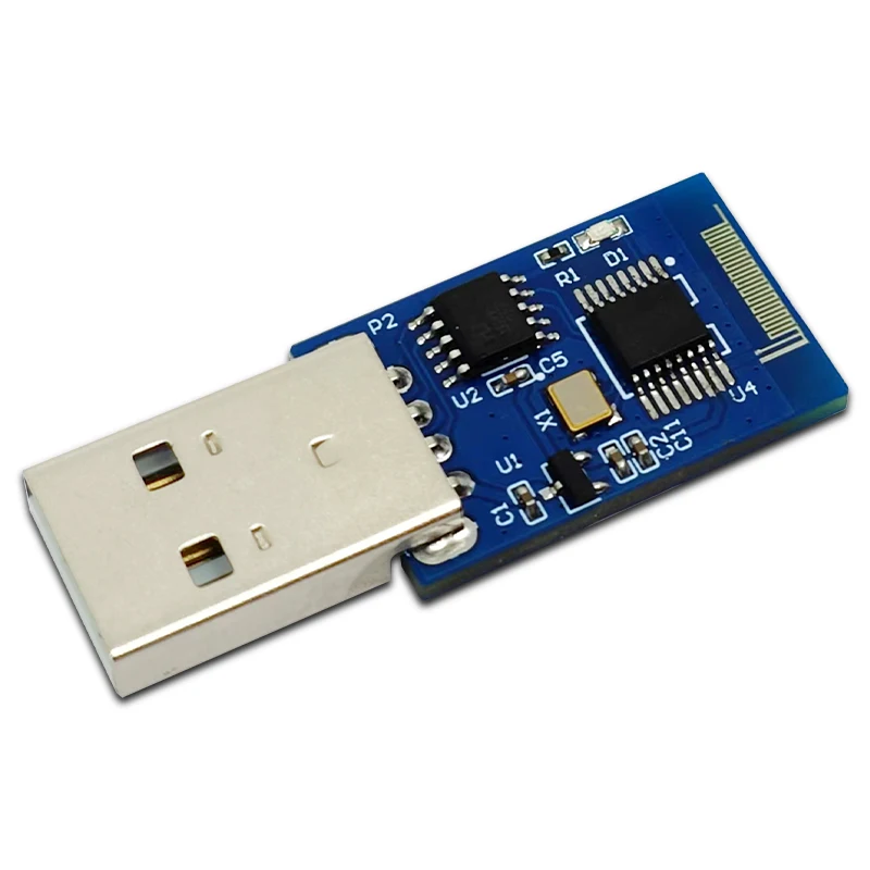 2 Pieces Secondary Development of Bluetooth Serial Port Module BLE5.2 ECB02C BLE Serial Port Transparent Transmission