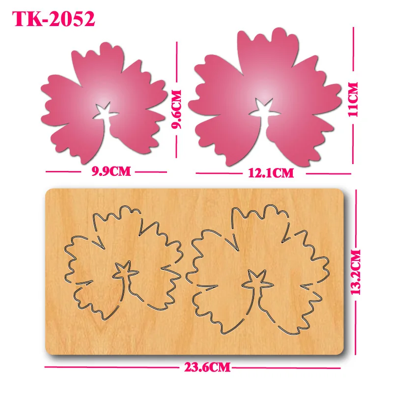 

Деревянная форма для вырезания в форме цветка, эксклюзивный инструмент для любителей рукоделия из кожи. Форма прочная и проста в использовании.