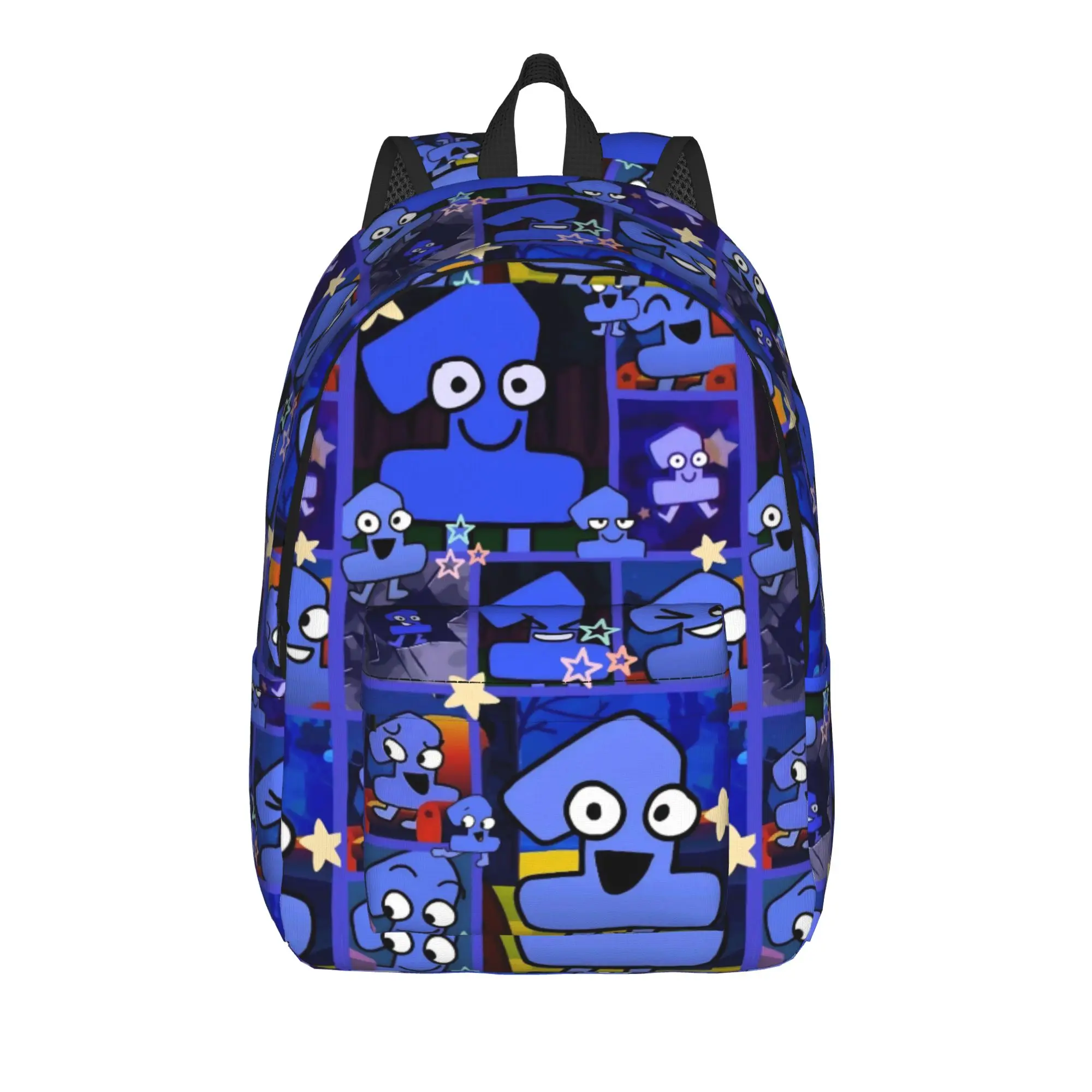 One BFDI American Animated Backpack for Men Women Casual Student Hiking Travel Daypack  Laptop Computer Shoulder Bag Durable