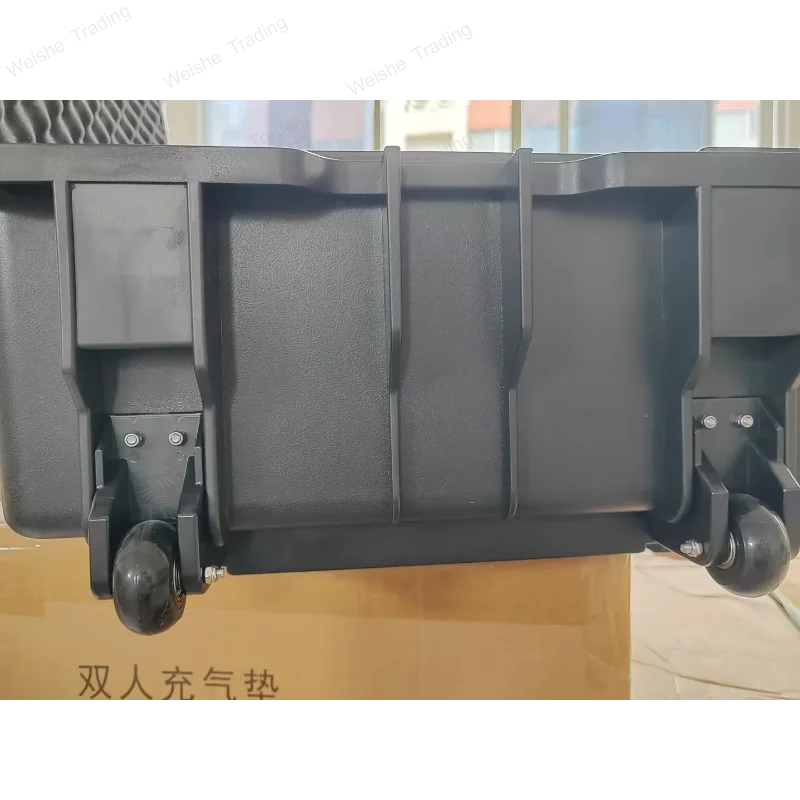 Large Tool box with Wheels Hard Case Toolbox Portable Trolley Tool Bag Wheeled Safety Instrument Case Storage Box Tool Case