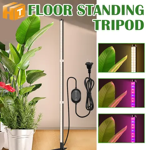 온실 식물용 LED 성장 바, 풀 스펙트럼 AC110-220V, 수경 재배 램프, 식물 성장 조명, 채소 꽃