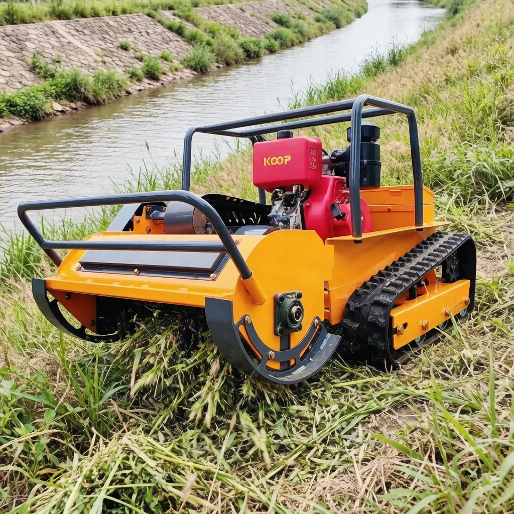 Compact Mini Lawn Mower Small Grass Cutting Machine for Farm Garden Orchard Landscaping Maintenance
