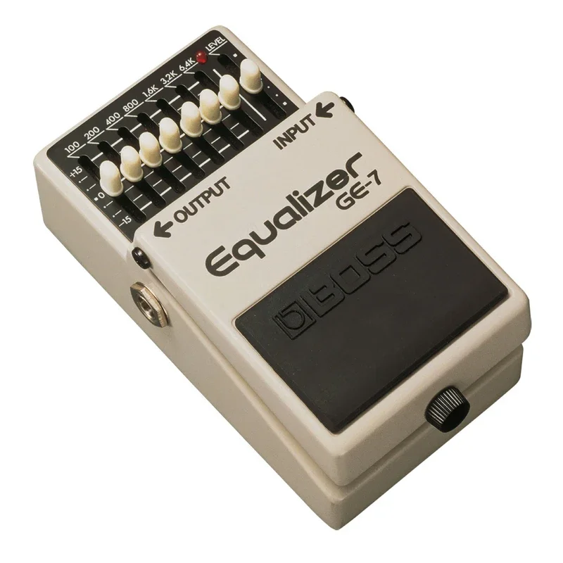 -Graphic Equalizer Compact EQ Pedal With Bands Of Adjustable EQ Sliders