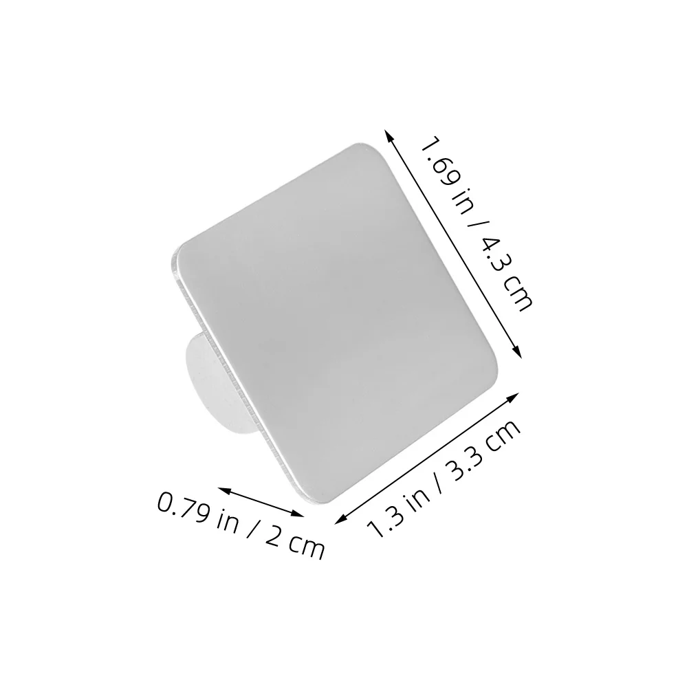 

1Set Nail Ring Mixing Palette Stainless Steel Nail Art Palette for Foundation Lip Colors Professional Pigment Mixing