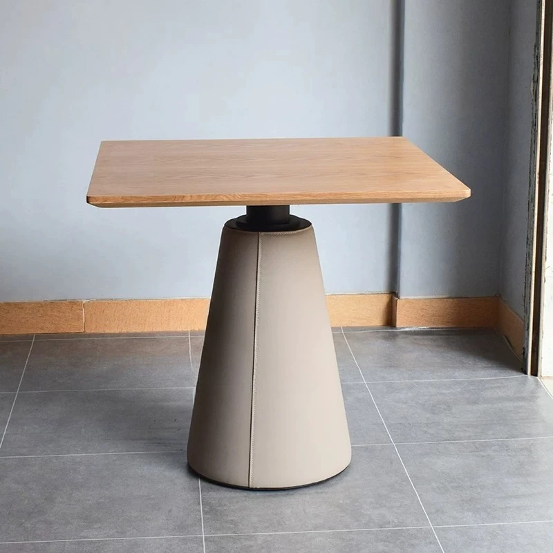 Factory Direct Compatible with Modern Simple Cafe Hotel Clubhouse Sales Office Reception Negotiation Small Round Table