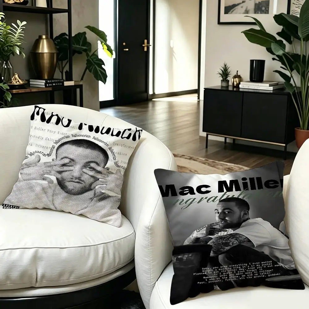 Singer M-Mac Miller Maple Design Cushion Cover Happy Autumn Harvest decor Holiday Decorati Pillow Cover