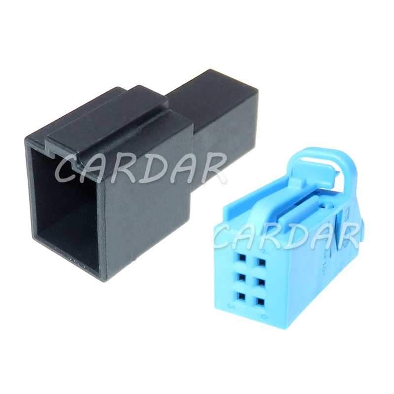 

1 компл. 6 контактов 1-1534121-5 Автомобильная вилка для давления в шинах автомобиля проводная розетка для VW