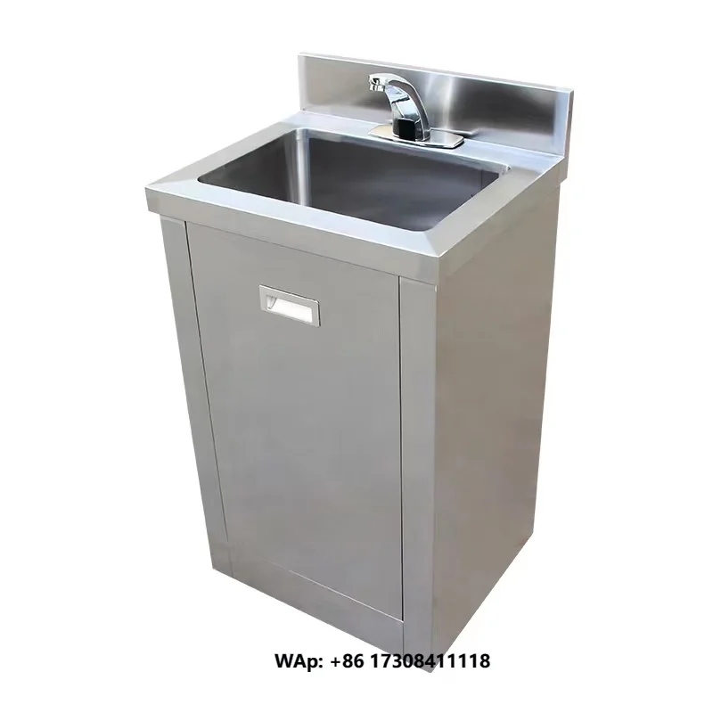 FENGYUQUAN Customizable for Hand Sink Double Stations Clinic 1or 5 Positions 201/304 Stainless Steel Scrub Sink Guangdong