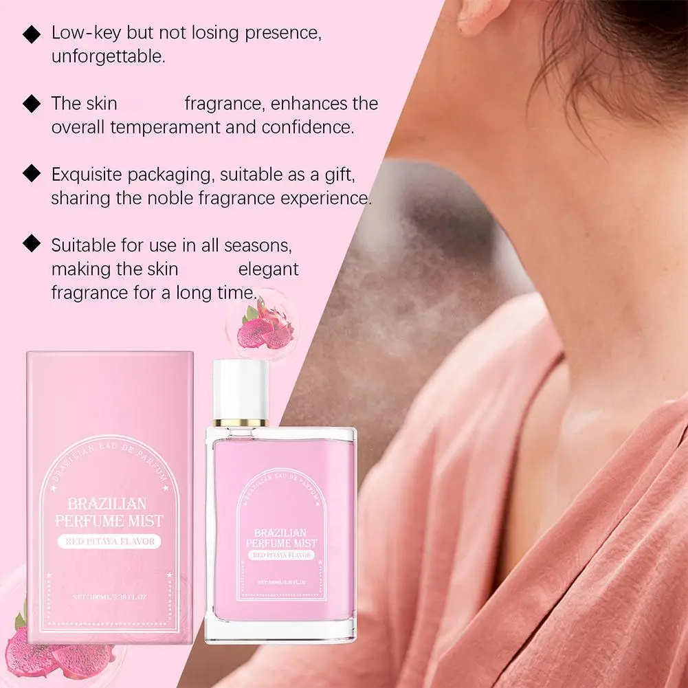 100ml Light Fragrance Perfume Brazilian Pheromone Perfume Mist Long Lasting Flirting Encourage Dating Fragrant Spray