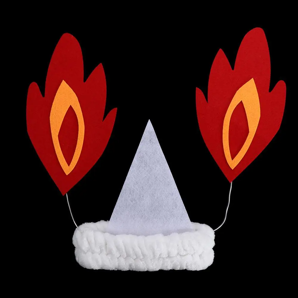 Cute Scary Cosplay Fire Party Happy Ghosts Halloween Headband Women Hairbands Headwear Yuan Xiangqin Hair Hoop