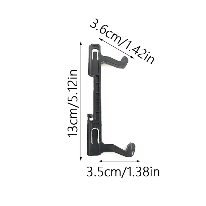 Microwave Door Catch Kitchen Appliance Hook Accessory Microwave Door Switchs Microwave Replacement Part Plastic Texture