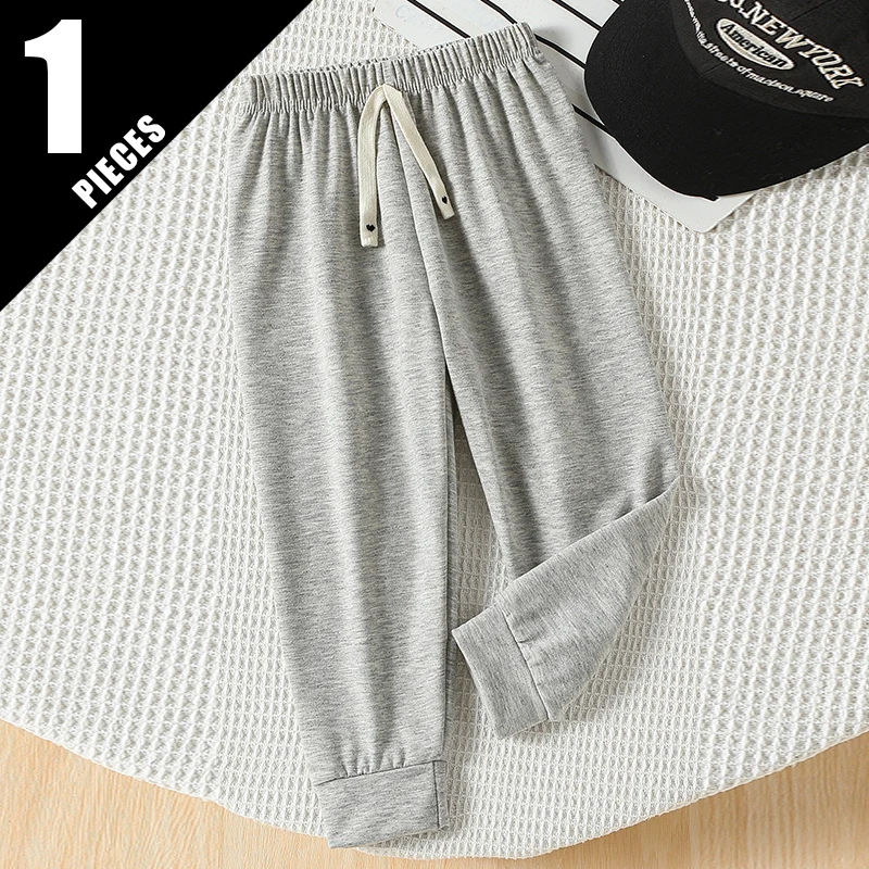 Children's Four Seasons Casual Sports Fashion Pants Autumn Thick Versatile Boys and Girls Running Harun Pants Baby Loose Pants