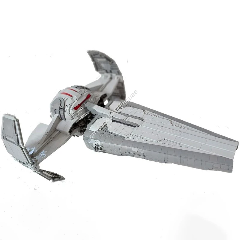 

4229 шт. MOC Scimitar Sith Infiltrator Star Battle, строительные блоки, рождественский расслабляющий подарок «сделай сам», идеально подходящий для творческого подарка