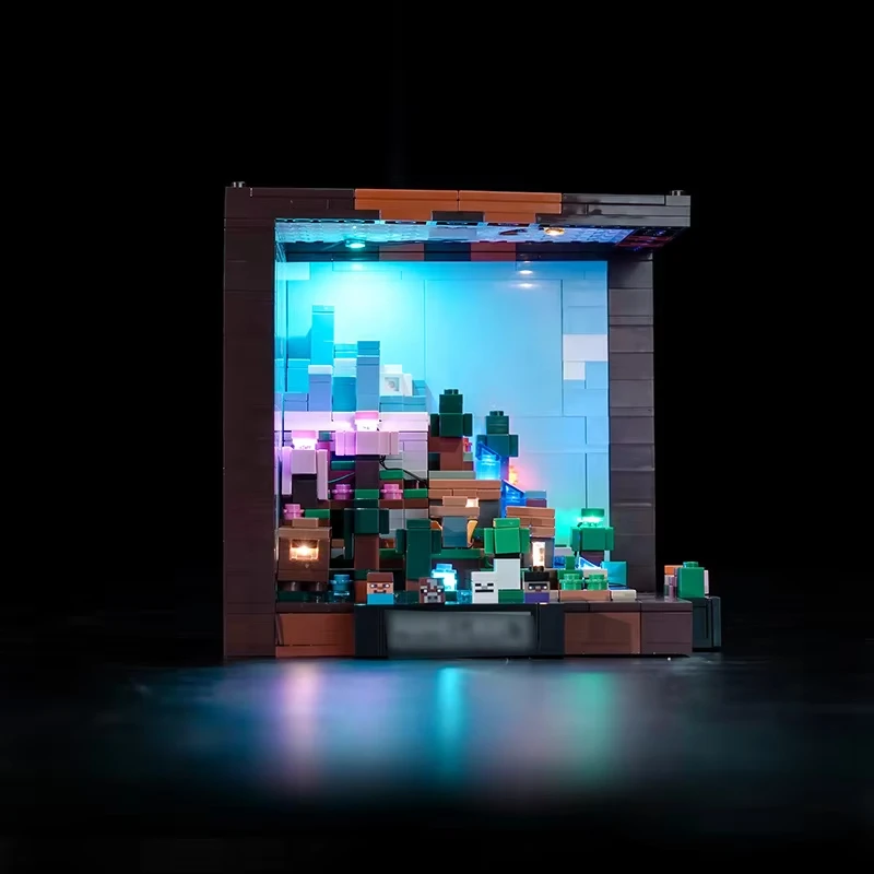 DIY LED Light Kit For LEGO 21265 The Crafting Table   (Only LED Light,Without Blocks Model)