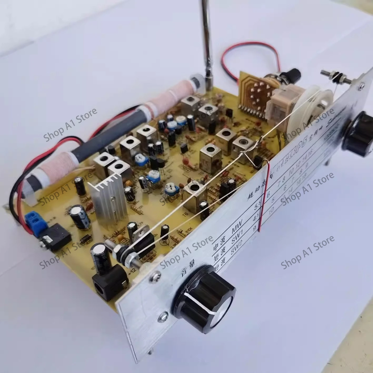 3P5 Super Dynamic Broadband Response Three-Band Amplitude Modulation Radio Kit Homemade DIY Products Ore Radio