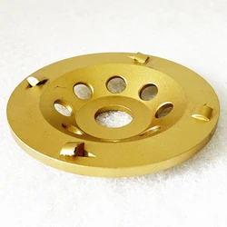 1Pc 115Mm Cirkelvormige T4 Pcd Slijpschijf Diamant Polijsten Schijfslijpen Blok Voor Slijpen Betonnen Vloer Marmer Graniet Steen