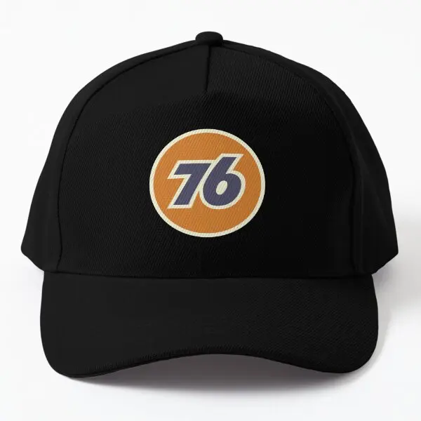 

Union 76 Vintage Oil Station Racing Baseball Cap Hat Fish Czapka Bonnet Printed Solid Color Casual Hip Hop Women Spring