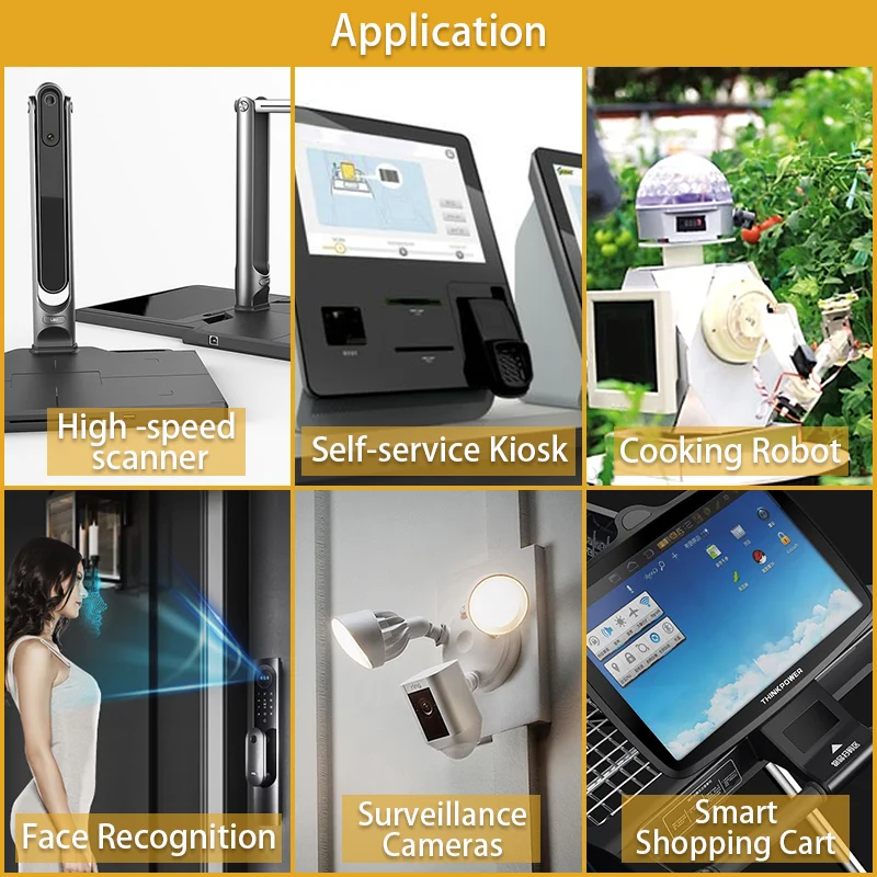 โมดูลกล้อง MIPI เซ็นเซอร์ CMOS IMX290 ความละเอียด 2MP ราคาโรงงาน เลนส์มุมกว้าง ประสิทธิภาพดีในที่แสงน้อย