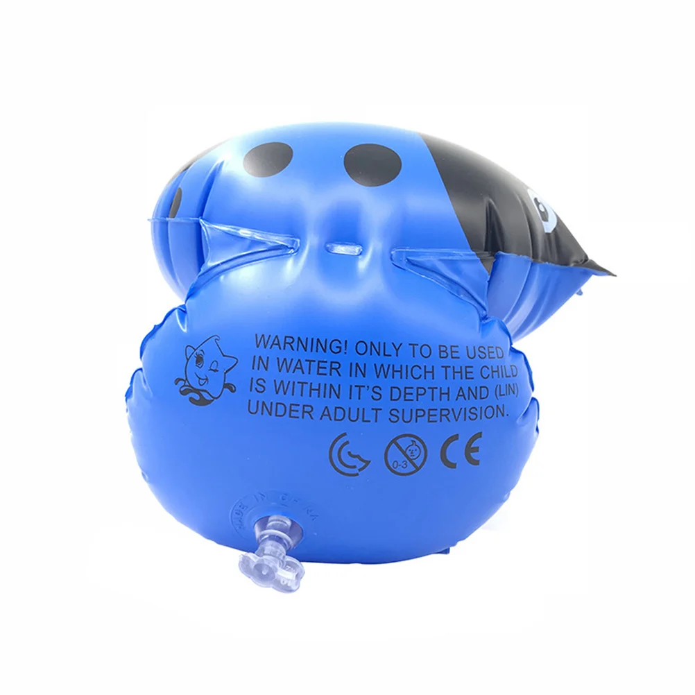 2Pcs Swimming Arm Rings Ladybug Design Double Airbag Durable Float Sleeves Kids Swimming Float Ring Inflatable Swiming Ring