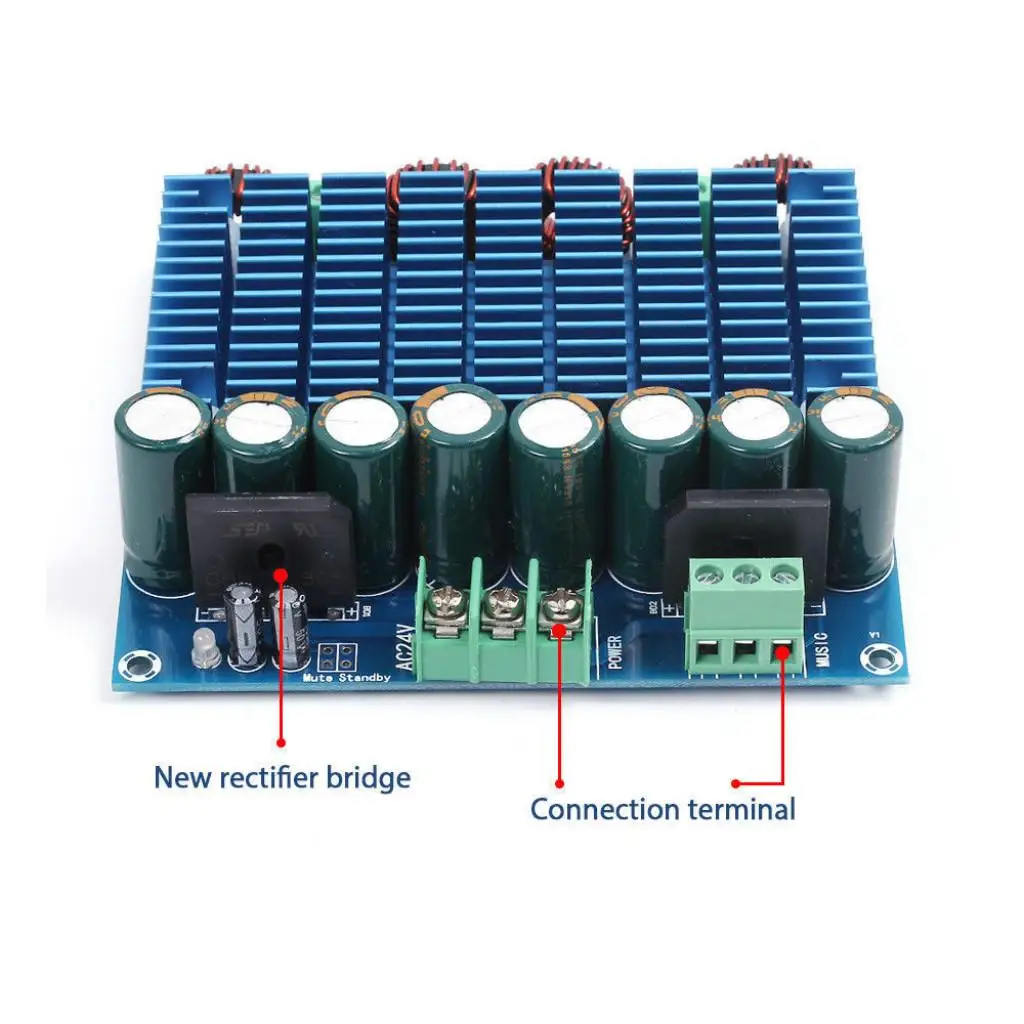 TDA8954TH Amplifier Board Digital Dual Channel High Power Class D Audio Board for Custom Sound Projects view 4