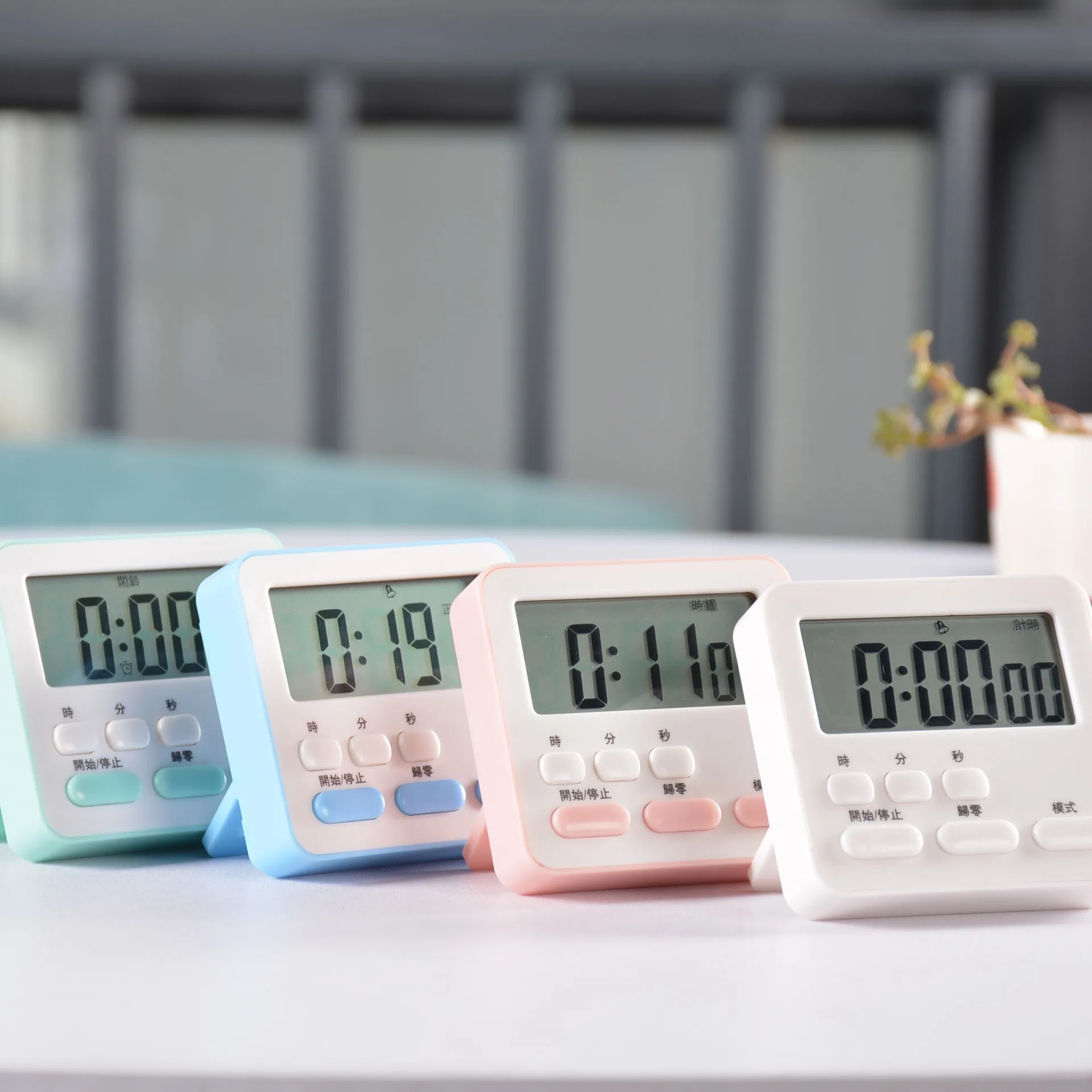 【Hot】Digital Display Cooking Alarm Clock Kitchen Timer Sleep Stopwatch Clock House
