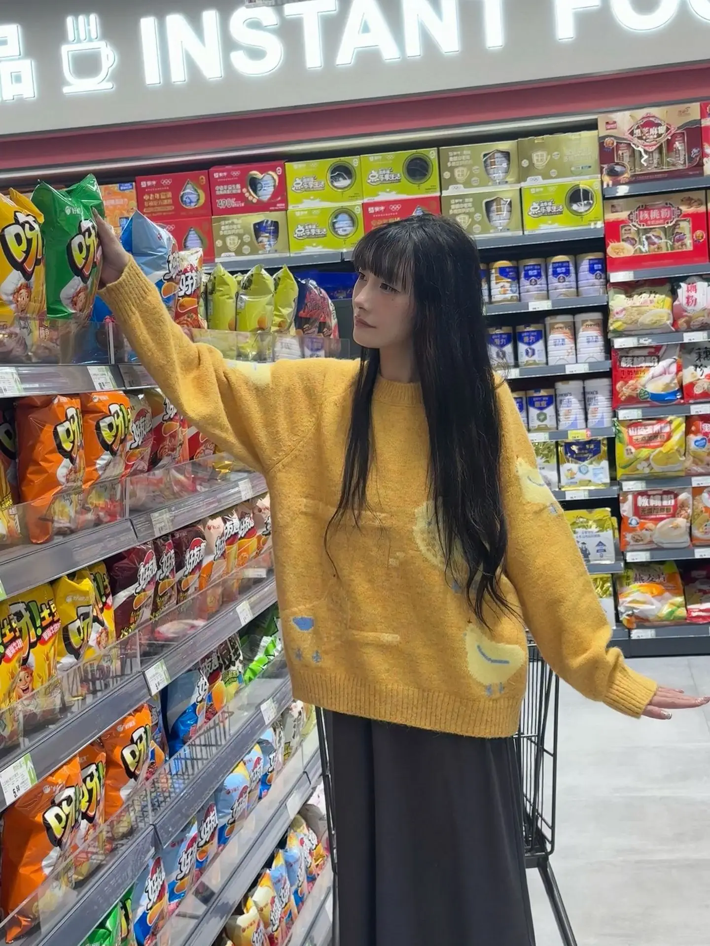 

Sweaters Jumpers Pullovers Women Long Oversize Sport Contrast Knitted Outdoors Tops Athletic Streetwears Performance Active Fall