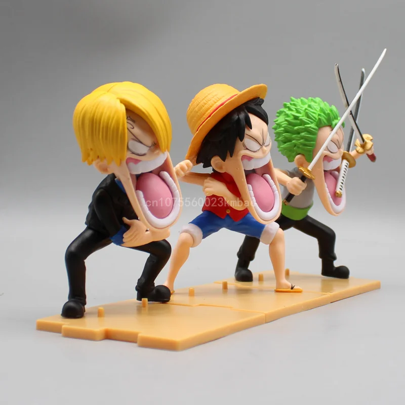 Figura clásica de Luffy de una pieza, estatua de Sanji Modelo de la serie ALS Zoro, 15cm, PVC GK, adorno de colección, regalo de cumpleaños